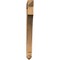 Ekena Millwork Imperial Arts & Crafts Rough Sawn Bracket, Western Red Cedar, 4"W x 40"D x 44"H BKT04X40X44IMP03RWR - alternate 4